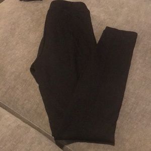 Black Philosophy Leggings: Size small